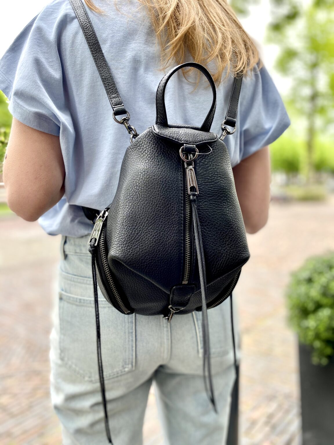 Rebecca Minkoff Mini Julian Backpack black Roomer