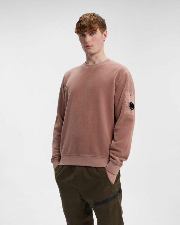 Sweat CP Company 319A Coton Molletonné Citron – XS – Neuf Avec étiquettes